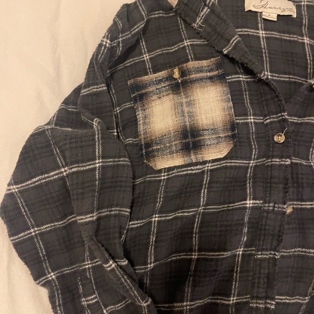 Vintage Havana Navy Flannel